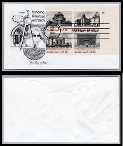 US FDC # 1928-1931 18c Architecture  Artmaster Plate Block 5 UR 1981, 9Q1048 - Picture 1 of 1