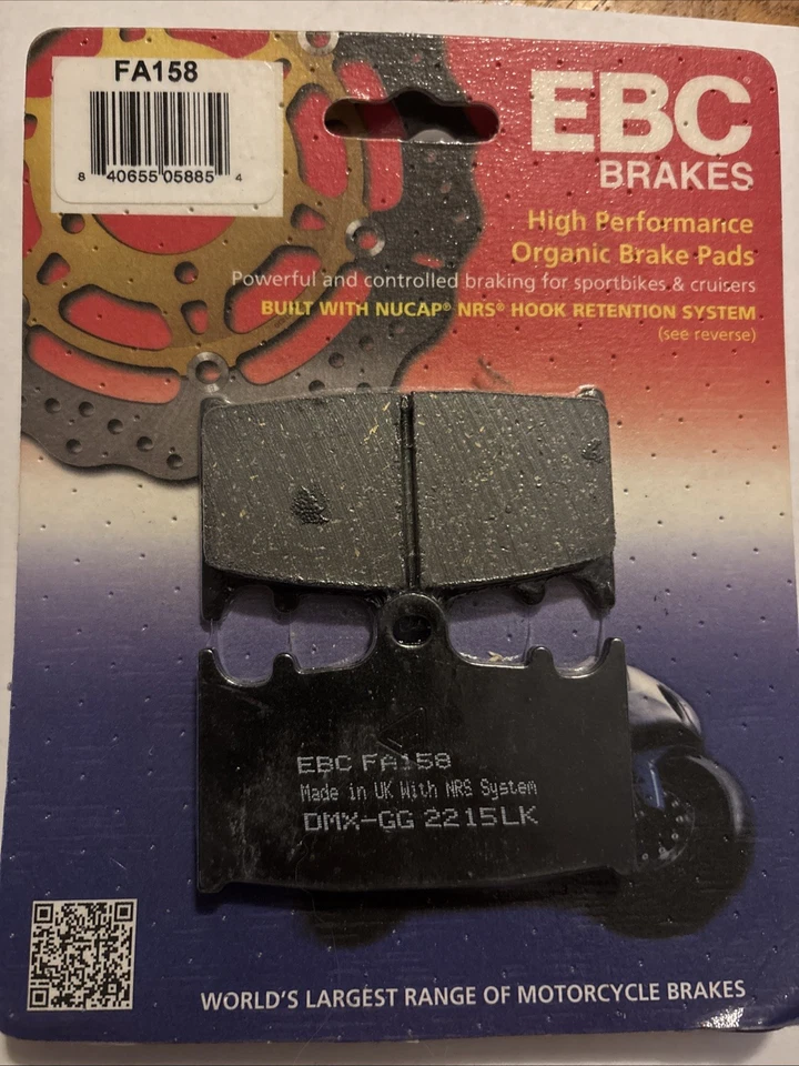 Pastillas de freno EBC FA158 Foto 1 de 1
