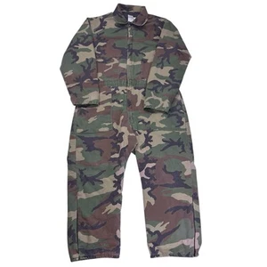 Vintage Liberty Herren 2XL Woodland Camo Overall Steppfutter Thermo Jagd - Bild 1 von 14