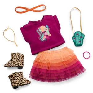 Traje de viaje American Girl Fun in the Southwest para muñeca de 18". NO INCLUYE MUÑECA - Imagen 1 de 6