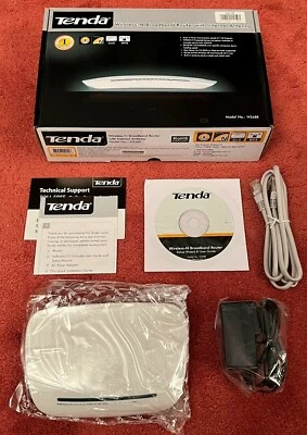 Tenda W268R Wireless Router 802.11 b/g/n 150 Mbps 4-Port 10/100 - New/Unopened! - Image 1 of 4