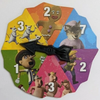 Juego de mesa Shrek 2 Twisted Fairy Tale repuestos, solo spinner Foto 1 de 2