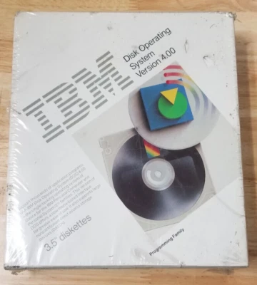 Original IBM Disk Operative system Version 4.0 3.5 inch floppies New old Stock - Image 1 of 4