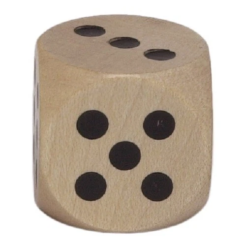 KREMERS SPIELZEUG Augenwürfel oder Zahlenwürfel 1 Stück