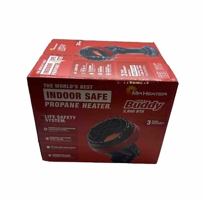 Calentador de propano portátil Mr. Heater Little Buddy MH4B - rojo Foto 1 de 4