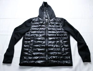 Chaqueta Herno Para Hombre Ultraligera Plumón Mixto Cremallera Completa LC7 Negra Talla 50 - Imagen 1 de 5