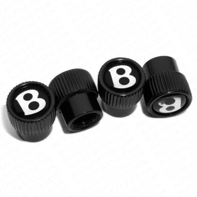 Cubierta antipolvo vástago tapa válvula aire neumático ruedas coche Bentley ajuste universal 4 piezas regalo Foto 1 de 4