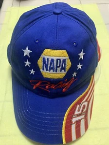 Gorra de béisbol ajustable Napa Racing 15 roja blanca azul - Imagen 1 de 4