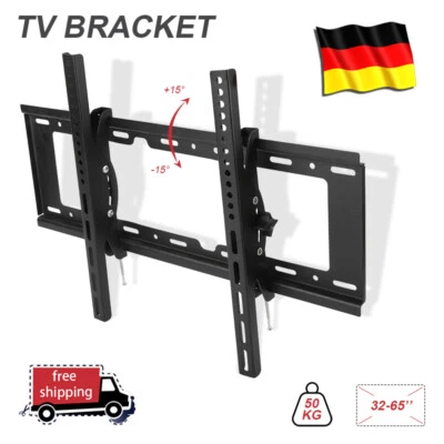 JOYHUT TV Wandhalterung Wandhalter LCD LED PLASMA Fernseher 32-65 Zoll Flach neigbar DE