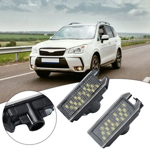 2Pcs Car Rear LED Number License Plate Light Assembly For FIAT 500 07-19 - Picture 1 of 19