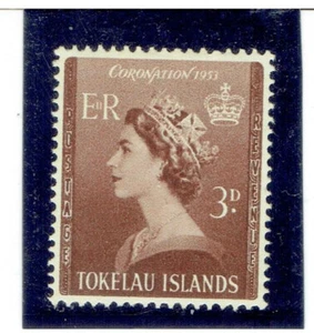 TOKELAU 1953 Coronation MLH CV $2.75 - Picture 1 of 1