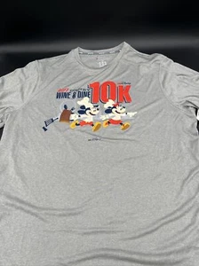 New Disney Epcot 2017 Run Disney Wine And Dine XL Shirt Mickey Mouse - Picture 1 of 9