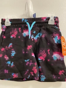 tie dye splatter shorts Size XS 4-5 Brand New. Very Cute - Picture 1 of 6