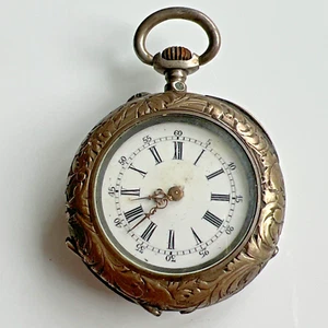 ANTIKE DAMEN TASCHENUHR DAMENUHR POCKET WATCH 9-8 - Bild 1 von 14
