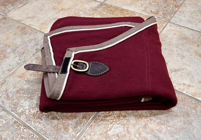 Vestido de lã personalizado fita azul show cool borgonha 69” 70”, $400 cobertor - Imagem 1 de 4