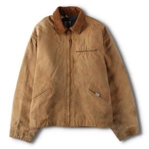 80's Carhartt 100th Anniversary Detroit Jacket Duck Work Jacket Made in USA ... - Picture 1 of 19