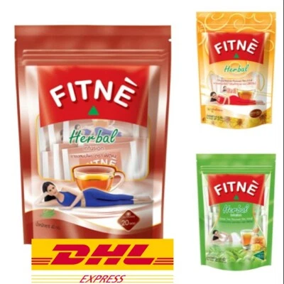 12X Fitne Herbal Infusion Slimming Tea Thai Detox Original Chrysanthemun Greente - Image 1 of 4