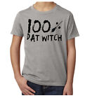 100% Dat Witch T-shirts, Kid's Graphic Tees, Funny Halloween Shirts kids