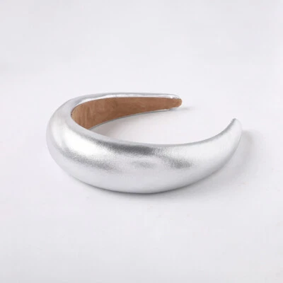 Women's Velvet Headband Padded Hairband Wide Sponge Hair Hoop Band Head Decor AU - Image 1 of 4