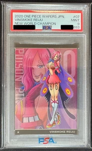 2020 One Piece Wafer Japan Vinsmoke Reiju New World Champion PSA9 - Picture 1 of 6