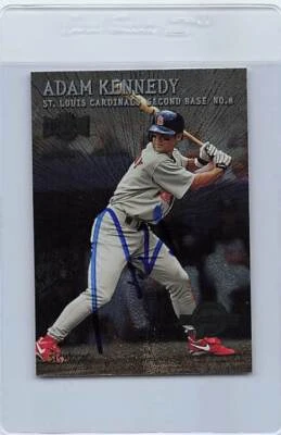 2000 Metal #224 Adam Kennedy Cardinals Signed Auto *G7601 - Image 1 of 2