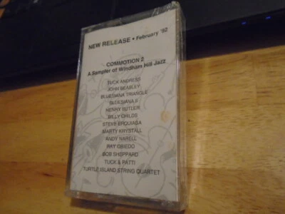 SEALED RARE PROMO Commotion 2 jazz CASSETTE TAPE dr. john fathead Bluesiana 1992 - Image 1 of 2