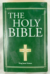 The Holy Bible King James Version Trident Publishing Green Paperback 2007 - Picture 1 of 8