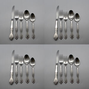 Oneida Stainless Cantata Service for Four - 20pc Set * USA Made