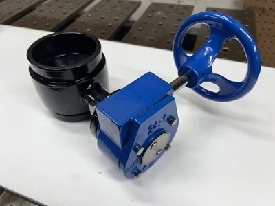 Grooved End Butterfly Valve 4" Ductile Iron, EPDM Seal, Gear Actuator - Image 1 of 4