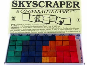 new sealed SKYSCRAPER A CO-OPERATIVE GAME Jim Deacove 2000 Family Pastimes - Picture 1 of 3