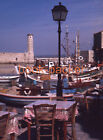 Altes Orig. Foto-Dia/Vintage Slide: Kreta / Crete | Hafen/Port ~Early 1980S