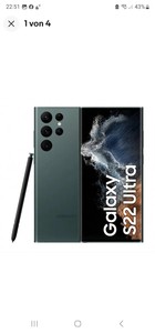 Samsung Galaxy S22 Ultra 5G NEU  128GB - Grün (Ohne Simlock)