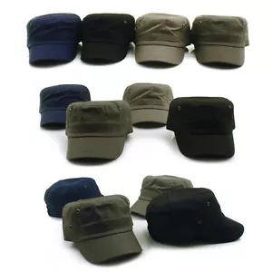 52~54Cm Niños Niños Niñas Bebé Ojales Cadete Militar Sombreros Gorra Camionero - Imagen 1 de 9