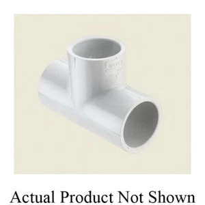 Spears 1.5" PVC Schedule 40 Tee Slip White Socket Replacement - Picture 1 of 1
