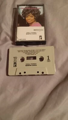 CARLA THOMAS Memphis Queen CASSETTE TAPE 1987 STAX D 50 - Image 1 of 3