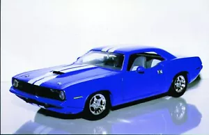 1:18 Ertl Plymouth 'Cuda '70 Street Machine blue MIB - Picture 1 of 3