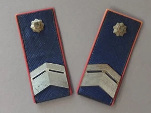 Ukrainian Police 90s. Shoulder Straps Sergeant. Original. Epaulets. - Picture 1 of 19