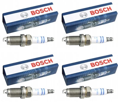 4x Spark Plugs by Bosch fits Fiat Cinquecento 0.9 29/31kW manufactured 1991-1998 - Image 1 of 4