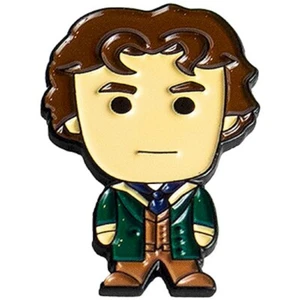 Doctor Who Hero Collector EIGHTH DOCTOR Chibi Style Pin Badge NEW - Picture 1 of 1