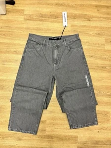 Karl Lagerfield Men’s Washed Denim Jeans - Light Grey - Size 34W - RRP £189 - Picture 1 of 4
