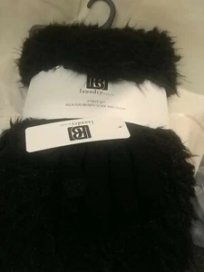 Laundry by Design Womens Faux Fur Infinity Scarf and Glove Set Winter - one size - Picture 1 of 6