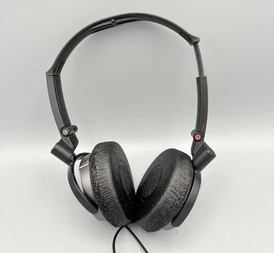 Auriculares Sony con cancelación de ruido con cable en la oreja negros modelo MDR-NC7 probados Foto 1 de 4