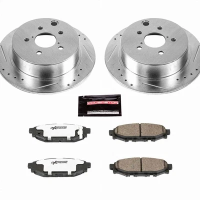 Kit de frenos Power Stop para Subaru Impreza 2012-2020 trasero Z26 Street Warrior Foto 1 de 4