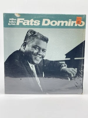 FATS DOMINO MILLION SELLERS BY FATS 12" LP VG+ VINYL RECORD SHRINK UA 1980 - Image 1 of 4
