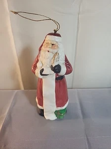 Vetro ornamento Babbo Natale 5 Inc vintage - Foto 1 di 6
