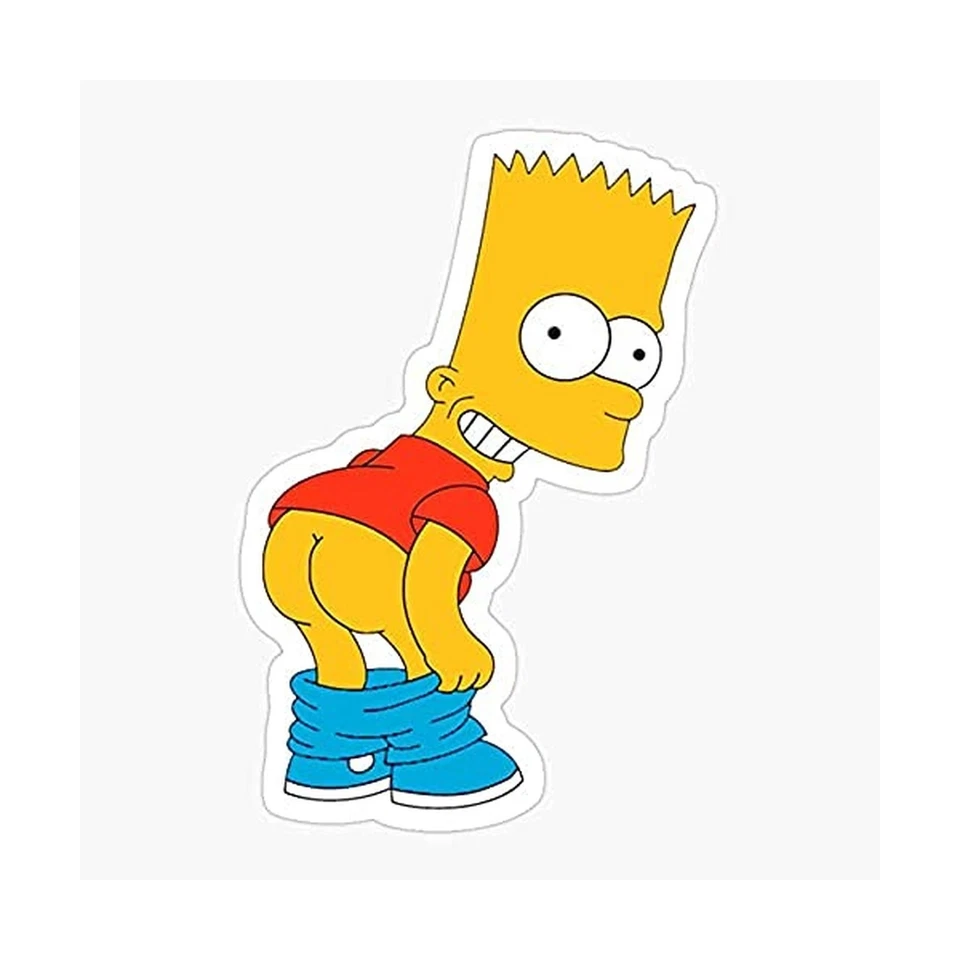 Pack de 2 Pegatinas 3" - Bart Simps0Nszzz Los Simps0Nszzz Ropa Pegatina Grap... Foto 1 de 1