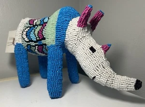 Walter Van Beirendonck Necklace Style Beaded Rhino  - Picture 1 of 5