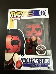 Wolfpac Sting Funko Pop Vinyl #19 GameStop Exclusive WWE NWO - Picture 1 of 7
