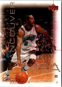 2000 Upper Deck Pros & Prospects Michael Dickerson #87 Vancouver Grizzlies - Imagen 1 de 2