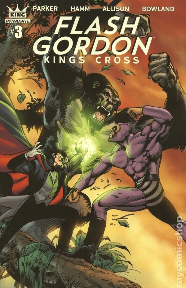 Flash Gordon Kings Cross #3C en muy buen estado 2017 imagen de archivo baja calidad Foto 1 de 1